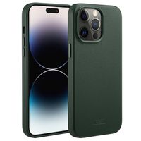 Accezz MagSafe Leather Backcover für das Apple iPhone 14 Pro Max - Cedar Green