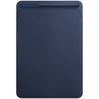 Apple Leather Sleeve Dunkelblau für iPad 9 (2021) 10.2 Zoll / 8 (2020) 10.2 Zoll / 7 (2019) 10.2 Zoll / Pro 10.5 (2017) / Air 3 (2019)