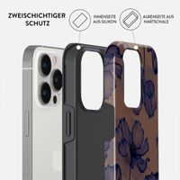 Burga Tough Back Cover für das Apple iPhone 13 Pro - Velvet Night