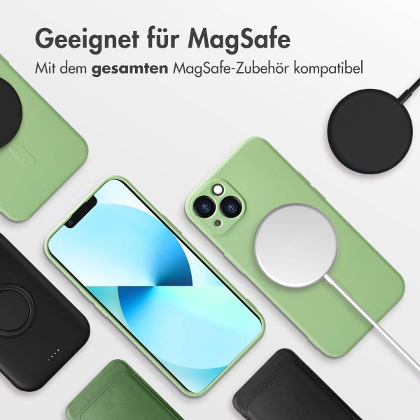 imoshion Color Back Cover mit MagSafe für das iPhone 13 - Grün