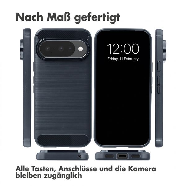imoshion Brushed Back Cover Google Pixel 11 - Dunkelblau