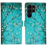 imoshion Design TPU Klapphülle für das Samsung Galaxy S23 Ultra - Blossom