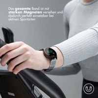 Selencia Edelstahl Magnetarmband für das Samsung Galaxy Watch 7 40/44 mm - Silber