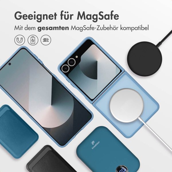 imoshion Color Guard Back Cover mit MagSafe Samsung Galaxy Z Flip 7 - Hellblau