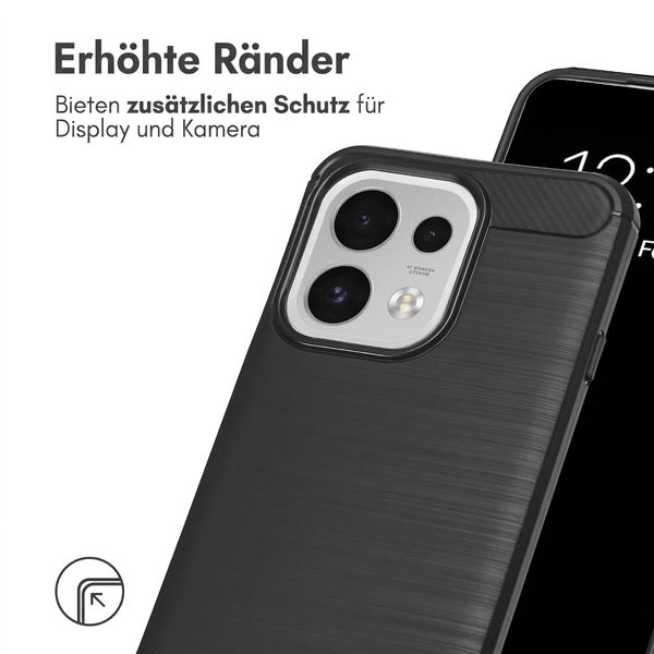 imoshion Brushed Back Cover Oppo Reno 16 F - Schwarz