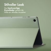 Accezz Classic Klapphülle Samsung Galaxy Tab A9 Plus - Grün