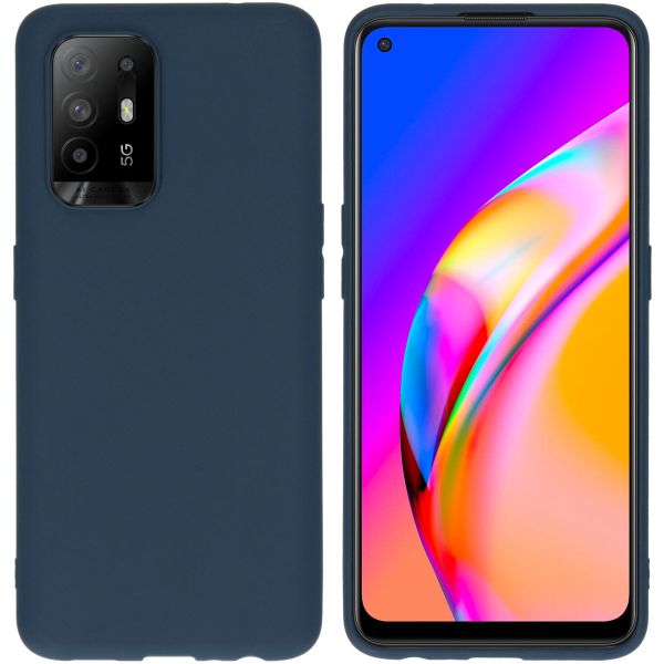 imoshion Color TPU Hülle für das Oppo A94 (5G) - Dunkelblau