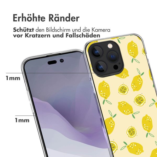 imoshion Design Hülle für das iPhone 14 Pro Max - Lemons