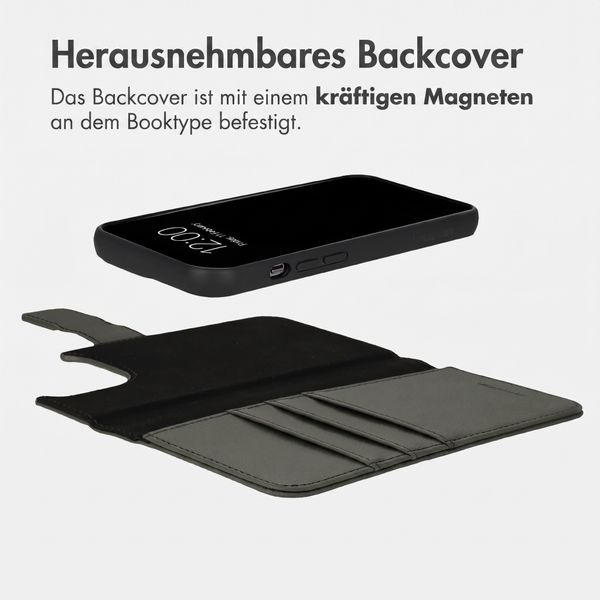 imoshion Herausnehmbare 2-in-1 Luxus-Bookcase Apple iPhone 13 Pro - Grün