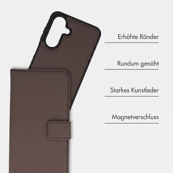 imoshion Herausnehmbare 2-in-1 Luxus-Bookcase Samsung Galaxy A26 - Braun