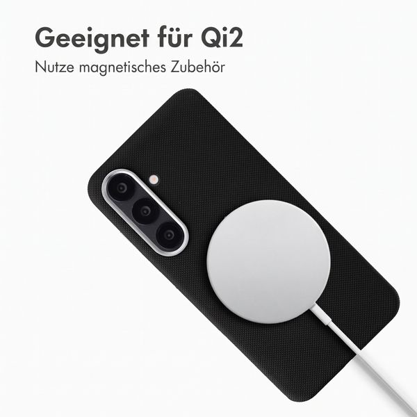 Accezz Mesh Backcover mit MagSafe Samsung Galaxy S25 / S24 - Schwarz