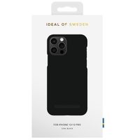 iDeal of Sweden Seamless Case Back Cover für das iPhone 12 (Pro) - Coal Black