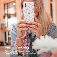 imoshion Design Hülle mit Band Apple iPhone SE (2022 / 2020) / 8 / 7 - Crab Watercolor
