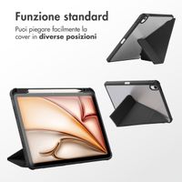 imoshion Origami Klapphülle Apple iPad 11 (2025) 11 Zoll A16 / iPad 10 (2022) 10.9 Zoll - Schwarz