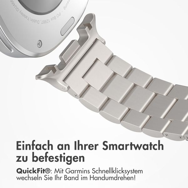 imoshion Edelstahlarmband für das  Samsung Galaxy Watch 8 (40/44mm) / Classic (46mm) - Polarstern