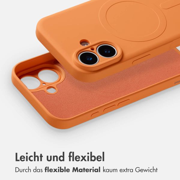 imoshion Color Back Cover mit MagSafe Apple iPhone 17 - Neon Orange