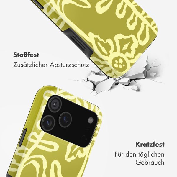 Selencia Vivid Back Cover Apple iPhone 17 Pro - Chalky Bloom