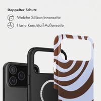 Selencia Vivid Rückabdeckung mit MagSafe Apple iPhone 17 Pro Max - Dream Swirl Chocolate