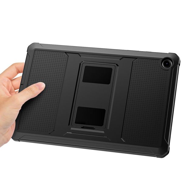 Accezz Robustes Back Case für das Samsung Galaxy Tab A9 Plus - Schwarz