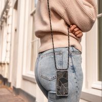 imoshion Design Hülle mit Band für das Huawei P30 Pro - Black Graphic