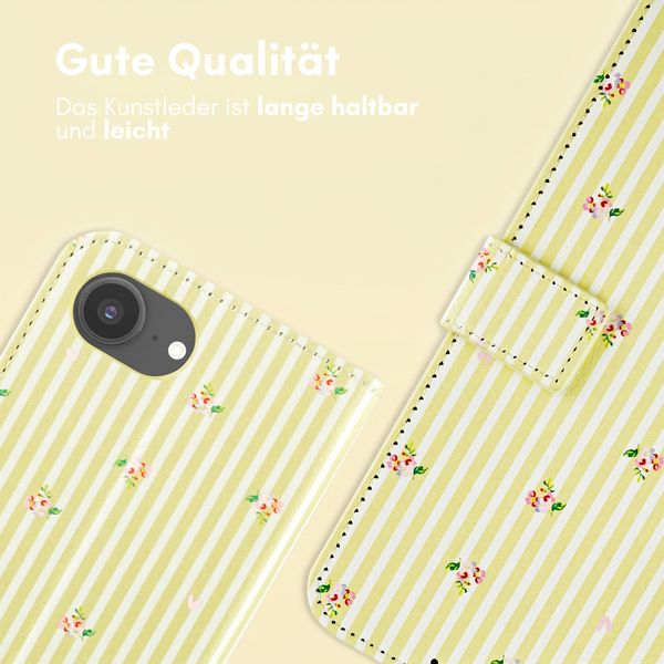 imoshion Design Klapphülle Apple iPhone 17e / 16e - Garden Stripes