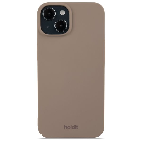 Holdit Slim Case Apple iPhone 15 - Mocha Brown