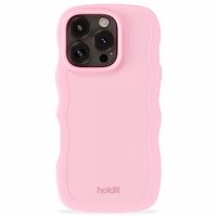 Holdit Wavy Case für das iPhone 16 Pro - Pink