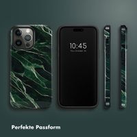 Selencia Vivid Tough Back Cover für das iPhone 14 Pro Max - Chic Marble Quartz