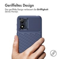 imoshion Thunder Backcover für das Motorola Moto E13 - Dunkelblau