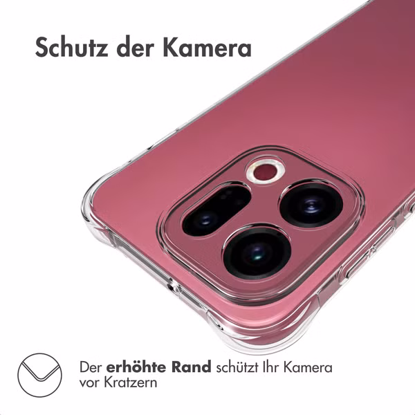 imoshion Shockproof Case Oppo Find X9 - Transparent