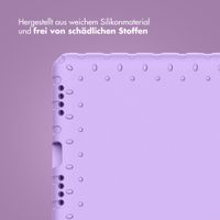 imoshion Schutzhülle mit Handgriff kindersicher Apple iPad 11 (2025) 11 Zoll A16 / iPad 10 (2022) 10.9 Zoll - Lila
