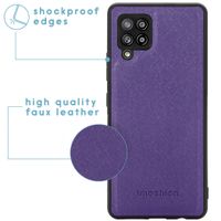 imoshion Luxuriöse Portemonnaie-Klapphülle Samsung Galaxy A42 - Violett
