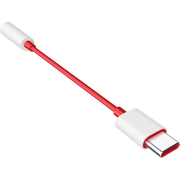 OnePlus USB-C auf 3,5 mm Jack Audio Adapter - Rot