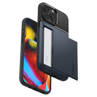 Spigen Slim Armor CS Case für das iPhone 15 Pro Max - Metal Slate