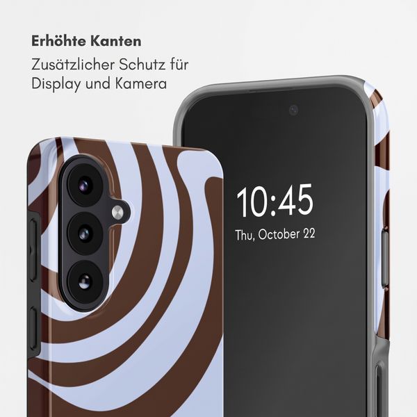 Selencia Vivid Rückabdeckung mit MagSafe Samsung Galaxy S26 FE - Dream Swirl Chocolate