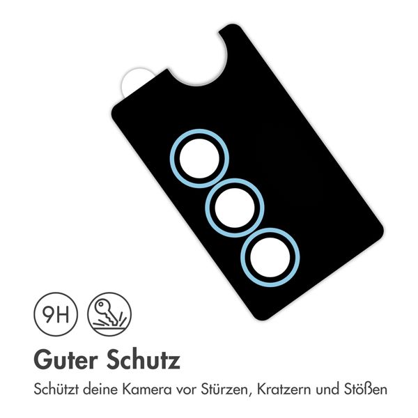 imoshion 2er-Pack Objektivschutz für Kamera für das Samsung Galaxy S25 - Icyblue