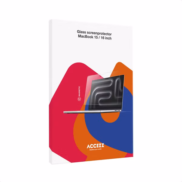 Accezz Gehärtetem Glas Displayschutzfolie Apple MacBook Air 15 Zoll (2023 / 2024 M3 chip / 2025 M4 chip)