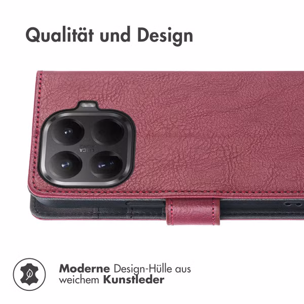 imoshion Luxuriöse Klapphülle Xiaomi 15T Pro - Bordeaux