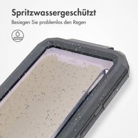 imoshion Premium Fahrrad-Handyhalterung - Spritzwassergeschützt - 360° drehbar - Universal - Schwarz -