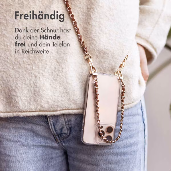 imoshion PU Leder Handyketten Set – Braun