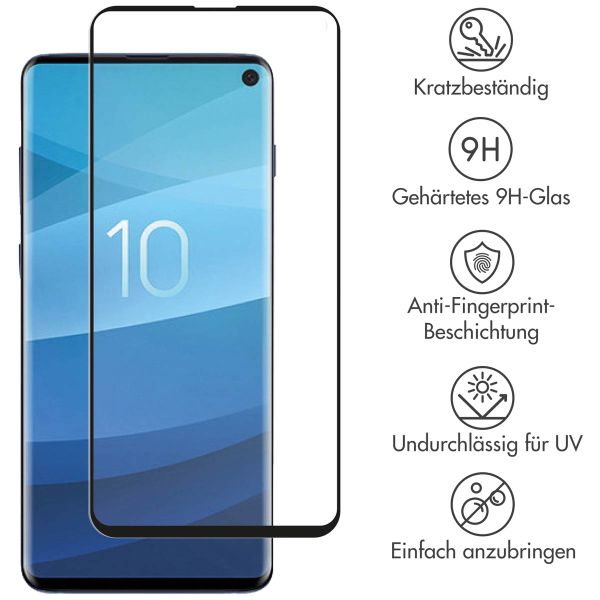 Selencia Premium Screen Protector aus gehärtetem Glas für das Galaxy S10e