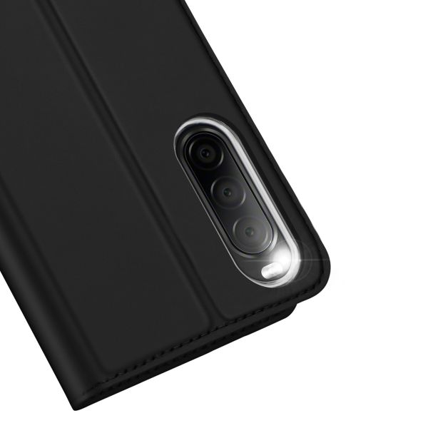 Dux Ducis Slim TPU Klapphülle für das Sony Xperia 10 V - Schwarz