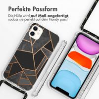 imoshion Design Hülle mit Band für das iPhone 11 - Black Graphic