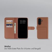 Accezz Edge abnehmbare Bookcase mit MagSafe Samsung Galaxy A27 (5G) - Braun