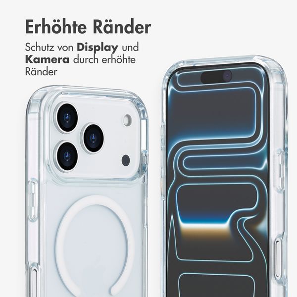 imoshion MagSafe Hülle mit abnehmbarem Band Apple iPhone 17 Pro - Transparent