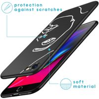 imoshion Design Hülle iPhone SE (2022 / 2020) / 8 / 7 - Abstraktes Gesicht