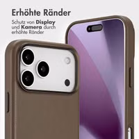 Accezz 2-in-1 Klapphülle aus Leder mit MagSafe Apple iPhone 17 Pro Max - Kaffeebraun