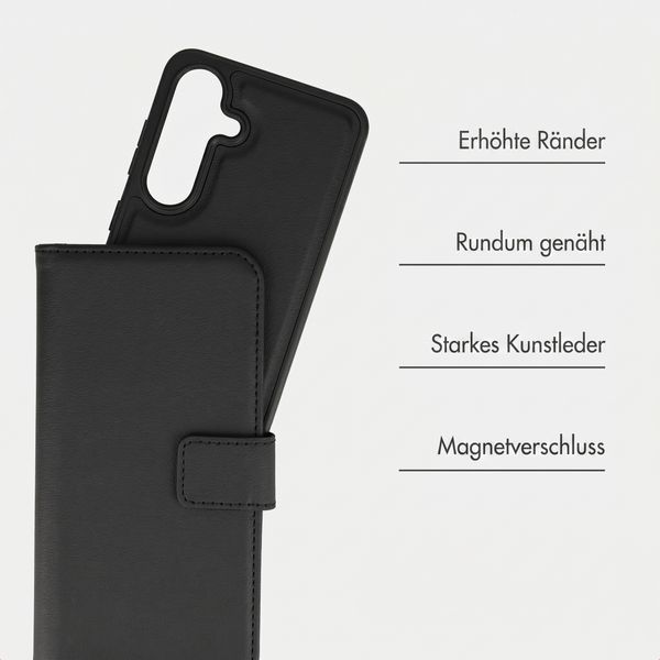imoshion Herausnehmbare 2-in-1 Luxus-Bookcase Samsung Galaxy A17 (5G) / (4G) - Schwarz