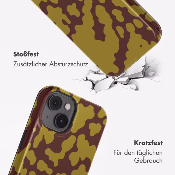 Selencia Vivid Rückabdeckung mit MagSafe Apple iPhone 14 - Moo'd Olive Dust