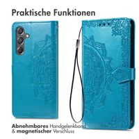 imoshion Mandala Klapphülle Samsung Galaxy A15 (5G/4G) - Türkis